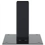 vidaXL Bases de poteau carrées 4 pcs anthracite 46x46 mm, base de clôture en béton, base de poteau de clôture, support de poteau