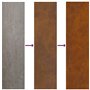 vidaXL Étagère à bois 40x30x80 cm acier résistant aux intempéries, support à bûches de cheminée, support à bûches, support à bûc