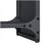 vidaXL Portant de Bois Chauffage Anthracite 40x30x80 cm