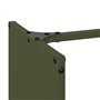vidaXL Portant de Bois Chauffage Vert Olive 40x30x80 cm