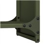 vidaXL Portant de Bois Chauffage Vert Olive 40x30x80 cm