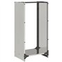 vidaXL Portant de Bois de Chauffage 40x30x80 cm Acier Inoxydable