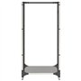 vidaXL Portant de Bois de Chauffage 40x30x80 cm Acier Inoxydable