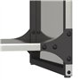 vidaXL Portant de Bois de Chauffage 40x30x80 cm Acier Inoxydable