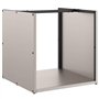 vidaXL Étagère à Bois 40x40x40 cm Acier résistant aux intempéries, Support à bûches de cheminée, Support à bûches, Support à bûc