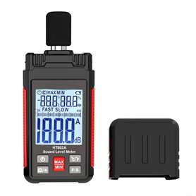 XFKSHCJU Compteur numérique de décibels HT602A équipé d'un écran LCD rétroéclairé pour mesurer efficacement les niveaux de bruit