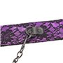 HUNTVE Collier Punk Rock Gothique en Cuir avec chaîne Ajustable et Laisse détachable pour Femme