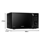 Samsung MS23K3515AK/EF Four à Micro Ondes 800 W