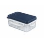 LocknLock TO GO - Boîte à déjeuner avec compartiments et couverts - 1 l - 207 x 137 x 88 mm - 3 compartiments et gobelets à sauc
