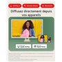 LG LG MyView Smart Monitor 32SR50F-W Tout-en-Un 32" - Dalle IPS résolution FHD (1920x1080), 8ms GtG 60Hz, HDR 10, sRGB99% (CIE19