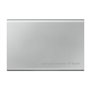 Samsung T7 Touch Portable SSD - 2 TB - USB 3.2 Gen.2 External SSD Metallic Silver (MU-PC2T0S/WW)