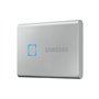Samsung T7 Touch Portable SSD - 2 TB - USB 3.2 Gen.2 External SSD Metallic Silver (MU-PC2T0S/WW)