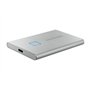 Samsung T7 Touch Portable SSD - 2 TB - USB 3.2 Gen.2 External SSD Metallic Silver (MU-PC2T0S/WW)