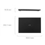 LG gram 16Z90Q-G.AD75F - PC Portable 16" 1.2kg, écran IPS 2560x1600 Format 16:10, Intel® Evo™ i7, RAM 32Go, SSD 512Go NVMe, Iris