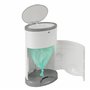 Korbell - MINI - Poubelle à Couches - 9 L - Blanche - Économique - Écologique - Pédale de Pied - Capacité de 25 Couches KRM220DS