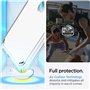 Spigen Ultra Hybrid Coque Compatible avec iPhone SE 2022 5G, iPhone SE 2020, iPhone 8 et iPhone 7 - Transparent