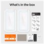 Spigen Glas.TR EZ Fit Verre Trempé Compatible avec iPhone 11 Pro, iPhone XS, iPhone X, 2 Pièces, Résistant aux Rayures, 9H Prote