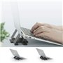 Ringke Folding Stand 2 Support Ordinateur Portable Pliable Plat Mince Léger Maniable Portable Porte Ventilé Laptop Stand Magnéti