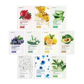 [PAQUET DE 10] EUNYUL Masque en feuille de Natural Moisture Masque Visage 10 tpyes Soins de la peau coréens