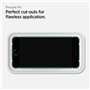 Spigen AlignMaster Verre trempé compatible avec iPhone SE 3 (2022), iPhone SE 2 (2020), iPhone 8, iPhone 7, Couverture complète,