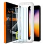 Spigen AlignMaster Verre Trempé compatible avec iPhone SE 3 (2022)