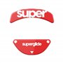 Superglide2 Patins de Souris avec Surface texturée à Vitesse contrôlable en Verre Ultra résistant et Semelle Lisse et Durable po