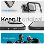 Spigen Coque de Protection Ultra Hybride pour iPhone 14 Pro Max - Anti-jaunissement - Transparent - Fine - Noir Mat