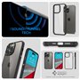 Spigen Coque de Protection Ultra Hybride pour iPhone 14 Pro Max - Anti-jaunissement - Transparent - Fine - Noir Mat
