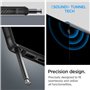 Spigen Rugged Armor Coque Compatible avec Samsung Galaxy S23 Ultra 5G - Noir Mat