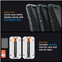 Spigen Glas.tR EZ Fit Verre Trempé pour iPhone 15 Pro, 2 Pièces, Anti-Espion, Installation Facile, Dureté 9H, Résistant aux Rayu