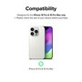 iPhone 15 Pro Protection Caméra Arrière Protecteur Aluminium Frame Rési