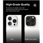 Ringke Camera Styling Compatible avec iPhone 15 Pro Max, iPhone 15 Pro Protection Caméra Arrière Protecteur Aluminium Frame Rési