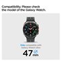 Spigen Rugged Armor Coque Compatible avec Samsung Galaxy Watch Ultra 47mm (2024) - Noir Mat