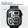 Spigen Eliteshield EZ Fit Protection Écran pour Apple Watch 10 46mm, 2 Pièces, Kit d'installation fourni, Ultra Claire, Résistan