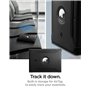 Spigen Pochette Passeport avec mémoire Airtag Couverture pour Passeport avec Blocage RFID et pin de Carte SIM en Similicuir - No