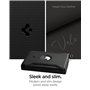 Spigen Pochette Passeport avec mémoire Airtag Couverture pour Passeport avec Blocage RFID et pin de Carte SIM en Similicuir - No
