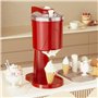 GAYAYAS Sorbetière Capacité, Double Sens de Rotation, Mini Machine à crème glacée Molle Fruits entièrement Automatique, Pieds An