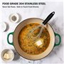 Lot De 2 Fouets Cuisine De Fouets En Acier Inoxydable Et Silicone Antiadhésif,27cm Fouet Acier Inoxydable, Mousseur à œufs Pour 