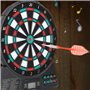 Ongoion Jeu de fléchettes électronique, 159 Types de Jeux avec Musique avec Son rappelant Les fléchettes pour Adultes, fenêtre d