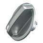 3 pièces bouton de commande de ventilateur de chauffage ca de console avant de voiture en plastique gris compatible avec PJ PK C