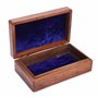 Ajuny Boîte Rangement Bijoux en bois Sculptée Multifonctionnelle Décorative Style Vintage Porte Bijoux Coffre au Trésor Organisa