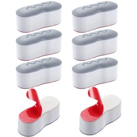 Lot de 8 pare-chocs universels de rechange pour siège de toilette avec adhésif puissant pour la maison