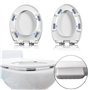Lot de 8 pare-chocs universels de rechange pour siège de toilette avec adhésif puissant pour la maison, l'hôtel et l'école (blan