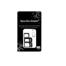 Nano SIM et micro SIM Cartes Kit Adaptateur pour Smartphone