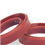 MIRTUX Kit de 2 joints pour réservoirs de machines à café compatibles Krups, Nespresso et Rowenta - Code original MS-0907124 - J