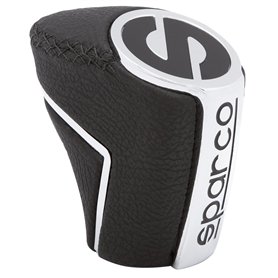 Sparco Pommeau de Vitesse Classic - Noir/Aluminium