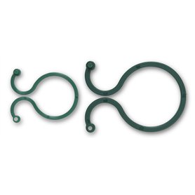 Windhager 06216 Lot de 25 Attaches circulaires pour Tuteurs