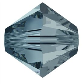 Lot de 15 cristaux originaux SWAROVSKI BICONO 3 mm 5301-5328 217 Indian Sapphire perles