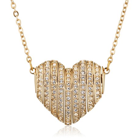 Swarovski – Collier avec Pendentif Femme – Cristal Transparent 40 cm – 5190269