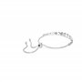 Swarovski Bracelet Tennis Imber, Tailles rondes mixtes, Bleu, Métal rhodié